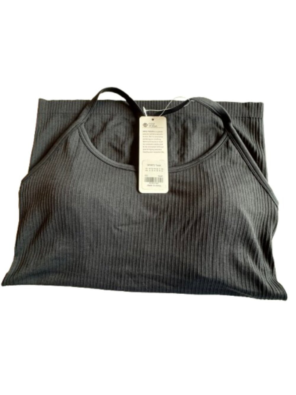 NWT CRZ YOGA Workout Sports Tank Top Racerback Athletic Women's Large / 12 - Picture 5 of 9
